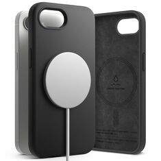 Ringke Silicone MagSafe θήκη iPhone 16e Black