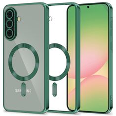 Θήκη Galaxy A56 5G Jungle Green μπροστινή όψη