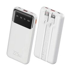 Power Bank WK WP-63 λευκό με διπλή έξοδο PD και QC3.0