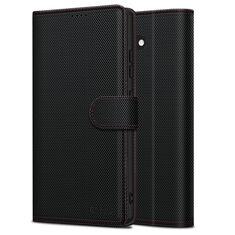 Θήκη πορτοφόλι Tech Protect για Galaxy A56 5G σε black/red