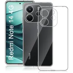 Διάφανη Θήκη Σιλικόνης 1.5mm για Xiaomi Redmi Note 14 4G – Frogs