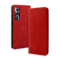 Θήκη Bodycell PU Leather Book για Realme C65 - Κόκκινη