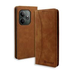 Θήκη Bodycell PU Leather Book Realme GT 6 / GT 6T 5G - Καφέ
