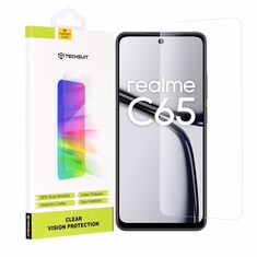 Realme C65 με Techsuit Full Cover Tempered Glass προστατευτικό οθόνης 9H