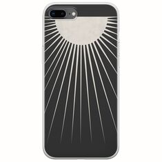 Minimal Moon iPhone 7 Plus Flexible TPU (Διάφανη Σιλικόνη)