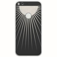 Minimal Moon Google Pixel XL Flexible TPU (Διάφανη Σιλικόνη)
