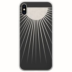 Minimal Moon iPhone XS Max Flexible TPU (Διάφανη Σιλικόνη)