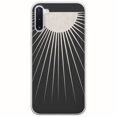 Minimal Moon Samsung Galaxy Note 10 Flexible TPU (Διάφανη Σιλικόνη)