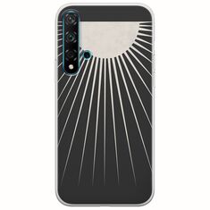 Minimal Moon Huawei Nova 5T Flexible TPU (Διάφανη Σιλικόνη)