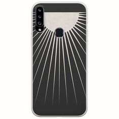Minimal Moon Samsung Galaxy A20s Flexible TPU (Διάφανη Σιλικόνη)