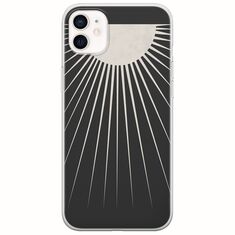 Minimal Moon iPhone 12 mini Flexible TPU (Διάφανη Σιλικόνη)