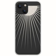 Minimal Moon iPhone 13 mini Flexible TPU (Διάφανη Σιλικόνη)