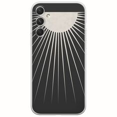 Minimal Moon Samsung Galaxy A34 5G Flexible TPU (Διάφανη Σιλικόνη)