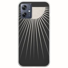 Minimal Moon Motorola Moto G54 5G Flexible TPU (Διάφανη Σιλικόνη)