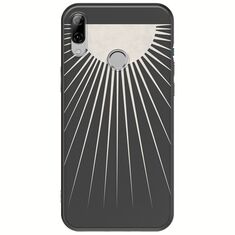 Minimal Moon Huawei P20 Lite Black TPU (Μαύρη Σιλικόνη)