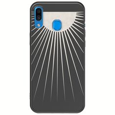 Minimal Moon Samsung Galaxy A20e Black TPU (Μαύρη Σιλικόνη)