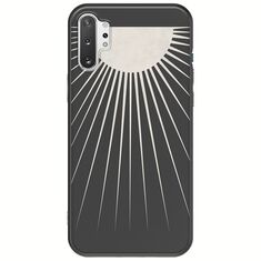 Minimal Moon Samsung Galaxy Note 10 Plus Black TPU (Μαύρη Σιλικόνη)