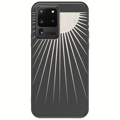 Minimal Moon Samsung Galaxy S20 Ultra Black TPU (Μαύρη Σιλικόνη)