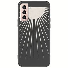 Minimal Moon Samsung Galaxy S21 Black TPU (Μαύρη Σιλικόνη)