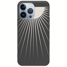 Minimal Moon iPhone 13 Pro Black TPU (Μαύρη Σιλικόνη)