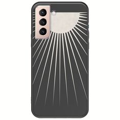 Minimal Moon Samsung Galaxy S21 FE 5G Black TPU (Μαύρη Σιλικόνη)