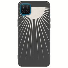 Minimal Moon Samsung Galaxy M12 Black TPU (Μαύρη Σιλικόνη)
