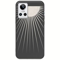 Minimal Moon Realme GT Neo 3 Black TPU (Μαύρη Σιλικόνη)