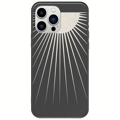 Minimal Moon iPhone 14 Pro Black TPU (Μαύρη Σιλικόνη)