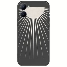 Minimal Moon Realme C33 Black TPU (Μαύρη Σιλικόνη)