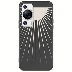 Minimal Moon Huawei P60 Pro Black TPU (Μαύρη Σιλικόνη)