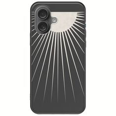 Minimal Moon iPhone 16 Plus Black TPU (Μαύρη Σιλικόνη)