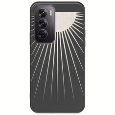 Minimal Moon Oppo Reno 12 5G Black TPU (Μαύρη Σιλικόνη)