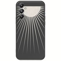 Minimal Moon Samsung Galaxy A16 4G / 5G Black TPU (Μαύρη Σιλικόνη)