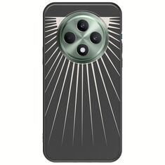 Minimal Moon Oppo Reno 12 FS 5G  Black TPU (Μαύρη Σιλικόνη)