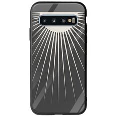 Minimal Moon Samsung Galaxy S10 Plus Groove TPU (Tempered Glass και TPU)