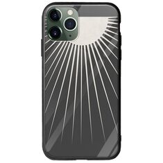 Minimal Moon iPhone 11 Pro Groove TPU (Tempered Glass και TPU)