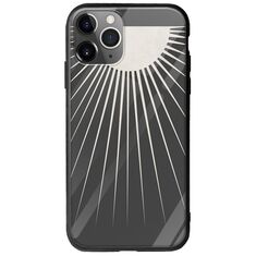 Minimal Moon iPhone 11 Pro Max Groove TPU (Tempered Glass και TPU)