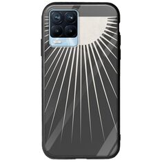 Minimal Moon Realme 8 / 8 Pro Groove TPU (Tempered Glass και TPU)