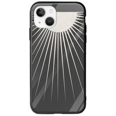 Minimal Moon iPhone 14 Groove TPU (Tempered Glass και TPU)