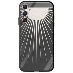 Minimal Moon Samsung Galaxy A14 5G Groove TPU (Tempered Glass και TPU)