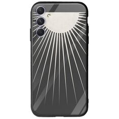 Minimal Moon Samsung Galaxy A54 5G Groove TPU (Tempered Glass και TPU)