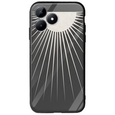 Minimal Moon Realme C51 Groove TPU (Tempered Glass και TPU)