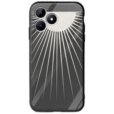 Minimal Moon Realme Note 50 Groove TPU (Tempered Glass και TPU)