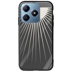 Minimal Moon Realme C63 Groove TPU (Tempered Glass και TPU)