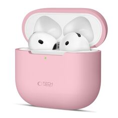Θήκη σιλικόνης Dusty Pink για Apple AirPods 4