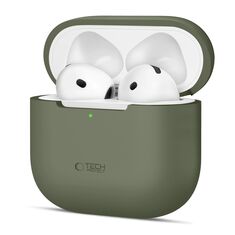 Θήκη σιλικόνης Olive Green για Apple AirPods 4