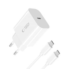 Tech-Protect USB-C φορτιστής 20W με καλώδιο type-c