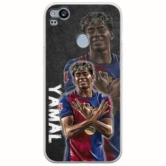 Football Stars - Lamine Yamal Google Pixel 2 Flexible TPU (Διάφανη Σιλικόνη)