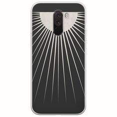 Minimal Moon Xiaomi Pocophone F1 Flexible TPU (Διάφανη Σιλικόνη)