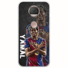 Football Stars - Lamine Yamal Motorola Moto G5S Flexible TPU (Διάφανη Σιλικόνη)